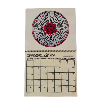 KEITH HARING POP SHOP - 1987 CALENDAR - Vintage | eBay
