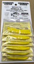 Kelly Reveille Jr "Rubber Worm" Yellow ***Card of 12 Worms***