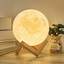 thumbnail 2 - 16 Colour Moon Lamp Dimmable LED 3D Night Light USB Recharge &amp; Remote Control