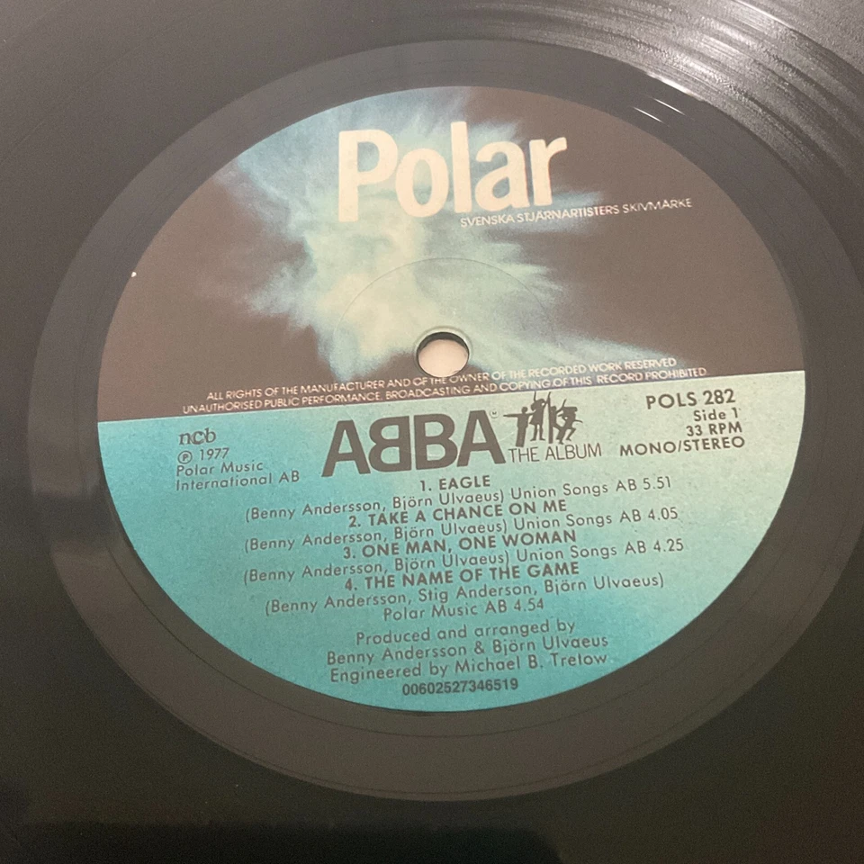 ABBA - The Album - 1977 Polar POLS 282 Back To Black 180g Vinyl LP Mint - Image 4 of 4