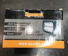 sparex cree led work light. Box Open But Item New