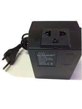 Seven Star 220 Volt Step Down Transformer 100 Watt 2 Round Pin EU 220V to 110V