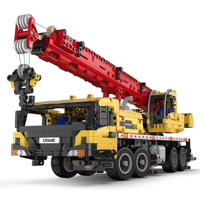CaDA Mobile Extension Crane (Non-Motorized) Brick Building Set