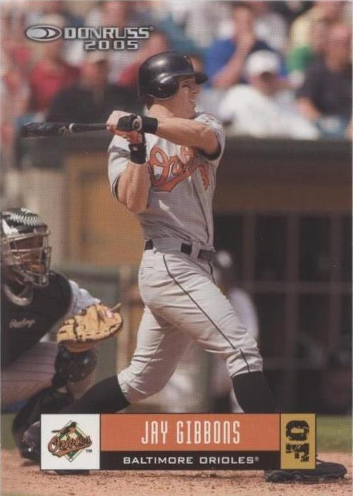 2005 Donruss - Jay Gibbons #107 - 1 of 1