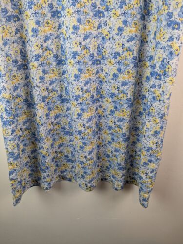 Bm Ladies Size 16-18 Floral Short Sleeve V-neck Casual Dress New - Picture 4 of 9