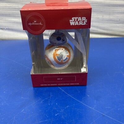 Hallmark Disney Star Wars BB-8  Christmas Tree Ornament Droid Robot