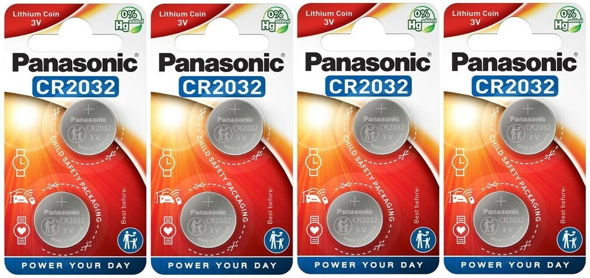 Panasonic CR2032 Lithium Button Cell Battery 3 V - Foto 7