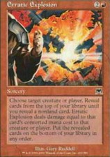 Erratic Explosion - Magic The Gathering - Onslaught - MTG