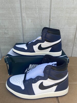 靴 NIKE Air Jordan 1 High OG Midnight Navy Jordan 1 Retro High OG Midnight Navy Men's - DZ5485-401 - US