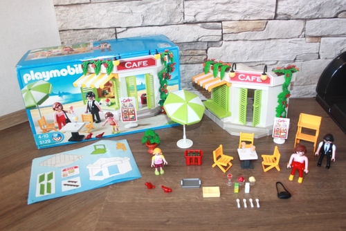 Playmobil 5129 Hafen Cafe mit Figuren Zubehör und mit OVP