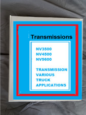 Nv3500 Nv4500 Nv5600 Transmission Service Repair Overhaul Rebuild Parts Manual Nv3500 Nv4500 Nv5600 Transmission Service Repair Overhaul Rebuild Parts Manual