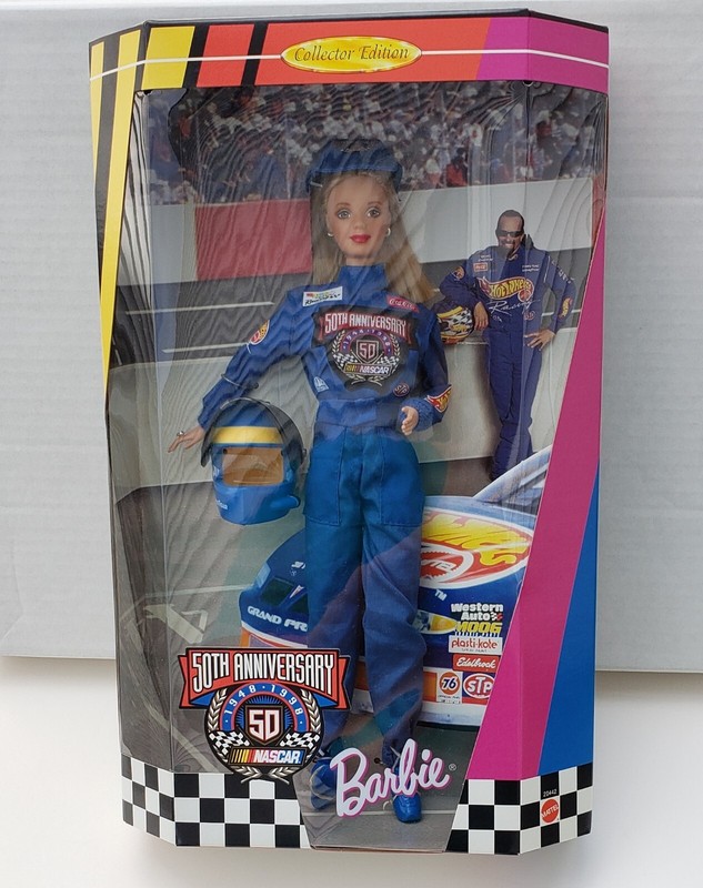NASCAR Barbie Doll 50th Anniversary #20442 Kyle Petty New Vintage 1998 