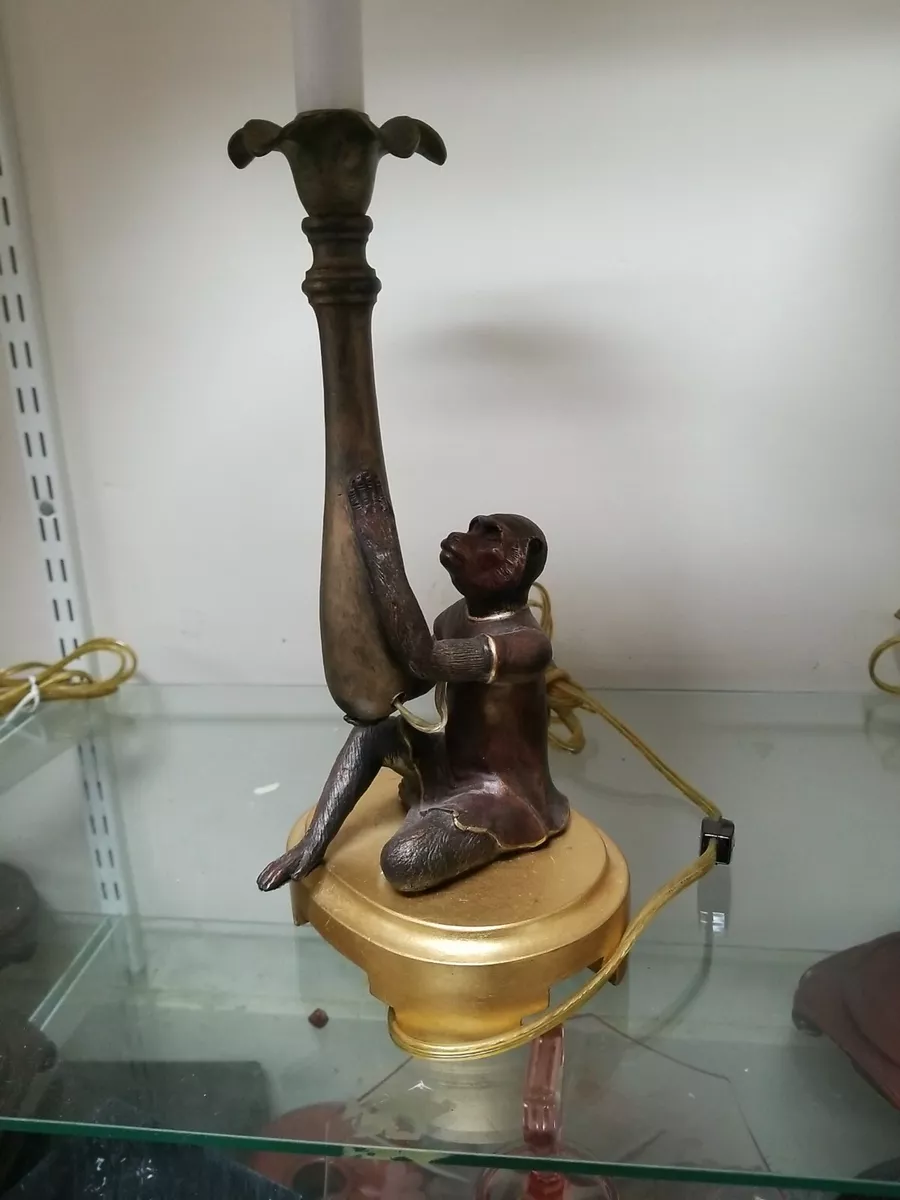 Frederick Cooper Monkey Holding Palm Tree Lamps 24