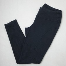Prana Tight Jogger Sweatpants Women's Size M Dark Gray Athleisure Yoga Pants 