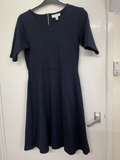 The White Label Size 12 Dark Blue Skater Dress / Work/ Formal/ Travel