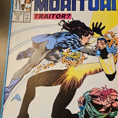 Marvel Comics Strikeforce: Morituri #12 (1987) Traitor? Copper Age Single Issue
