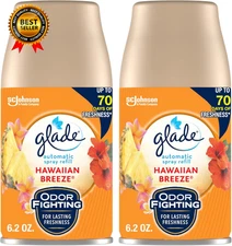 Automatic Spray Refill Air Freshener for Home and Bathroom Hawaiian Breeze 