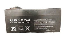 Raion Power 12V 3.4Ah Universal Battery UB1234