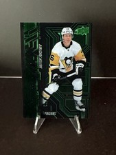 2022-23 SPx Hockey VALTTERI PUUSTINEN Obsidian Rookies Green/ 25 (Pittsburgh)