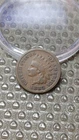 1883 Indian Head Cent Penny F Fine                                          D188