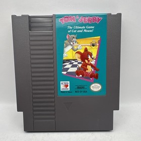 Tom & Jerry The Ultimate Game of Cat and Mouse NES 1991 OTTIMO CIB completo