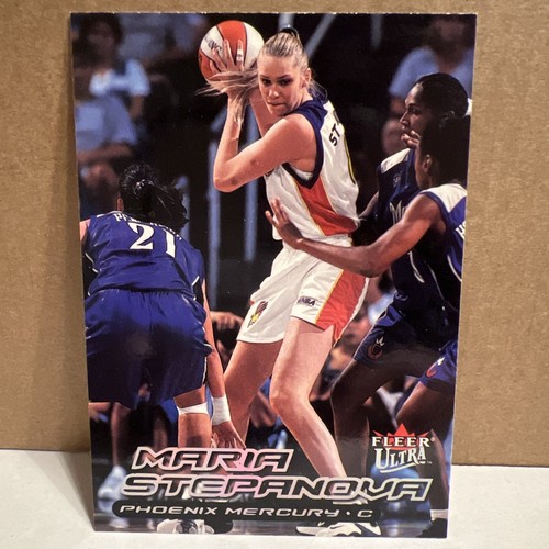 Maria Stepanova #60 Fleer Ultra WNBA Basketball 2000 Phoenix Mercury - Picture 1 of 2