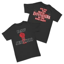 WWE Chris Jericho - Raw Is Jericho Black T-Shirt