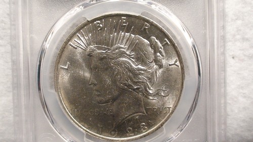 1923 P Peace Silver Dollar PCGS MS62 UNCIRCULATED $1 Coin BUY IT NOW! - Picture 2 of 4