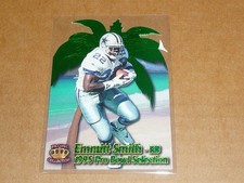 1995 Pacific Collection EMMITT SMITH PRO BOWL DIE CUT COWBOYS PB-17 A9389