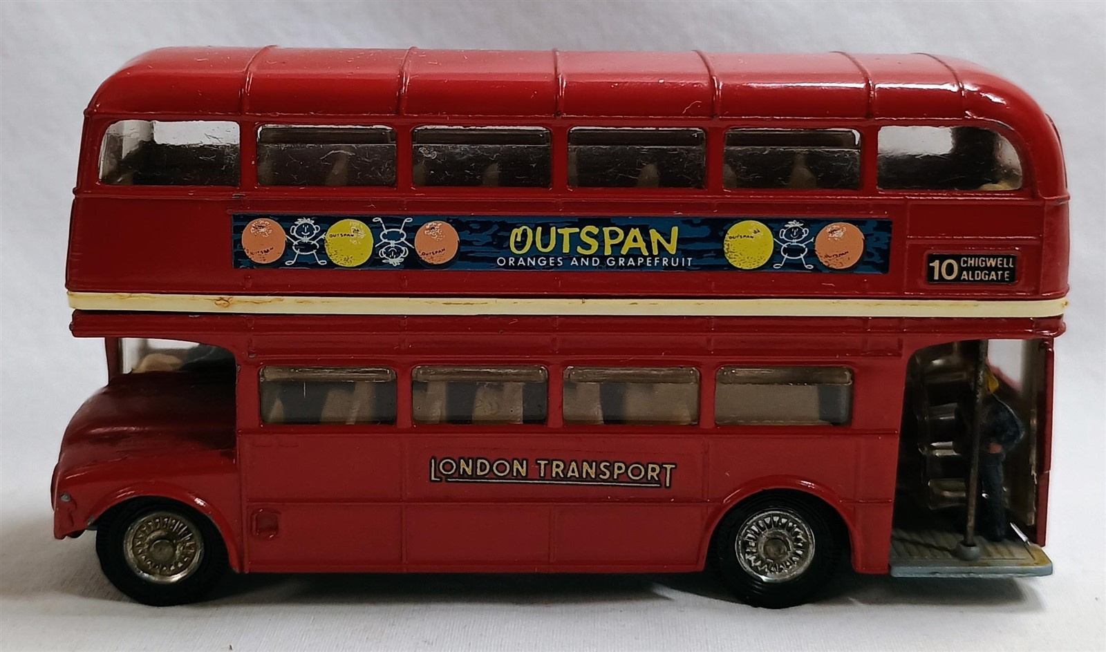 Vintage Corgi Toys London Transport Routemaster Double Decker Bus