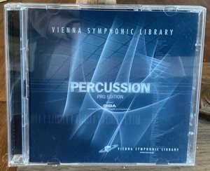 2003 Vienna Symphonic Library PERCUSSION PRO EDITION GIGA Format DVD Discs 1 & 2
