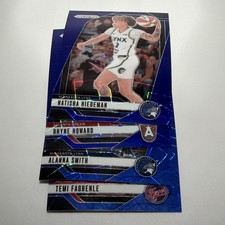 2024 Panini WNBA Prizm Howard Fagbenle Smith Hiedeman Blue Velocity Lot