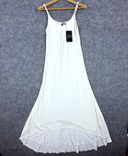 Guess by Marciano Maxi Dress Womens XS White Stretch Comfy Summery Picnic Lounge