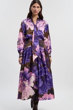 Karen Millen Maxi Dress Womens Daywear Dresses