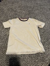 Tommy Hilfiger Youth Boys Tan , Short Sleeve T-Shirt Size Large 14/16