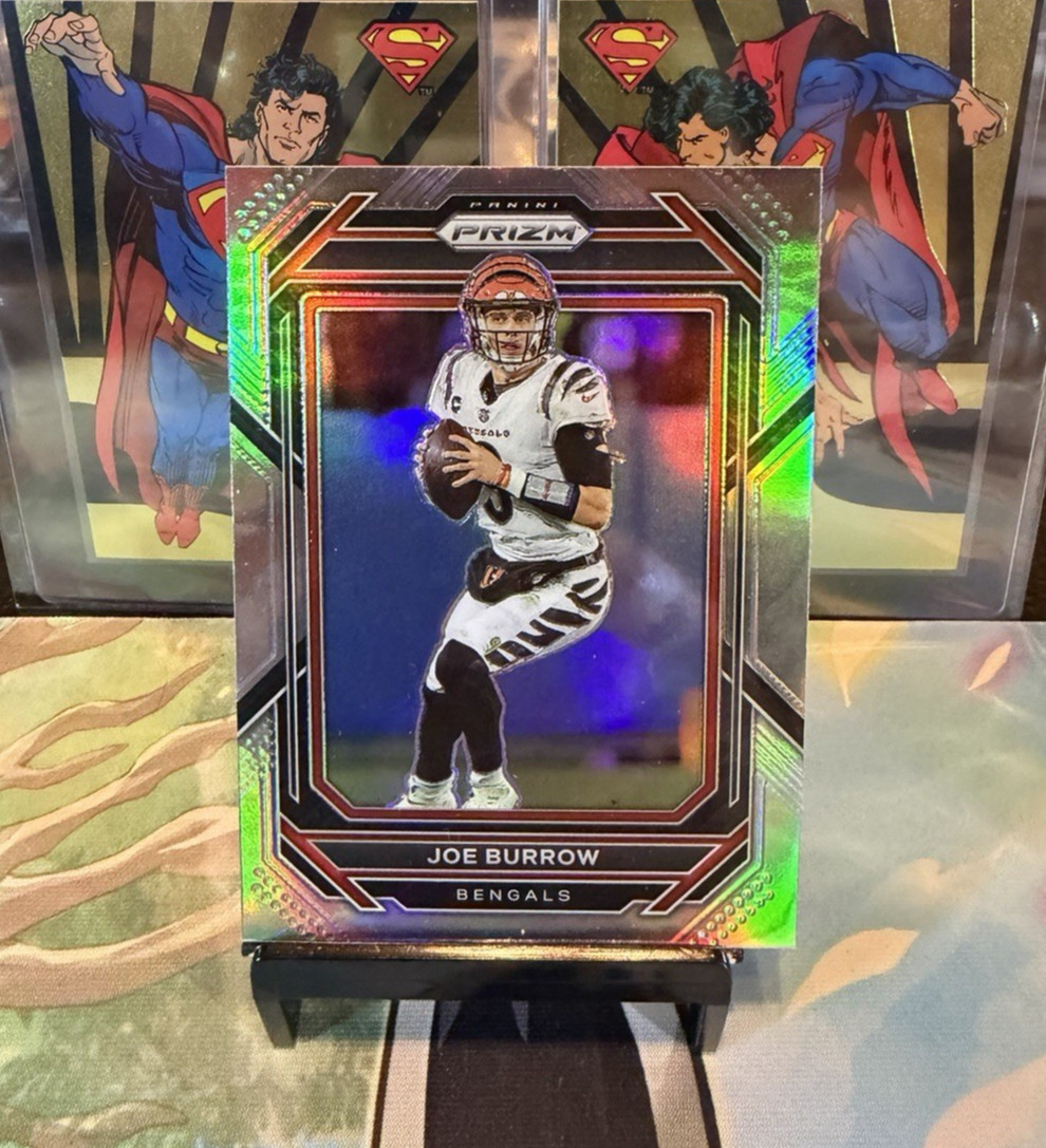 2022 Joe Burrow Panini Silver Prizm Card #56 Bengals 35A