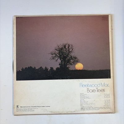 FLEETWOOD MAC Bare Trees 1972 LP Reprise MS 2080 Early US Press Sentimental Lady