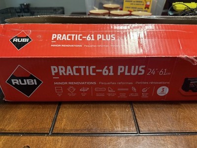 RUBI - Manual Tile Cutter with Red Base and Cutting Wheel 61 plus-24 