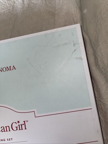 Juego para hornear pizza AMERICAN GIRL WILLIAMS SONOMA ¡TOTALMENTE NUEVO! tapete para hornear cortador de sartén - Imagen 6 de 7