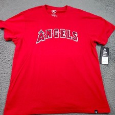 Los Angeles Angels Andrelton Simmons 2 Red MLB Graphic T-Shirt Mens XL 47 Brand