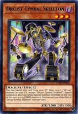 1x (EX) Orcust Cymbal Skeleton - SOFU-EN015 - Rare - Unlimited Edition  YuGiOh