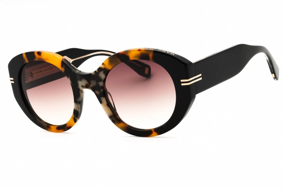 [NEW] Marc Jacobs Tortoiseshell Oval Sunglasses with Brown Lenses Marc Jacobs 105/S Tortoise Sunglasses main image 4