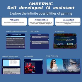Retro Game Console No Games Handheld Game Console Multi-Touch Screen Android 13