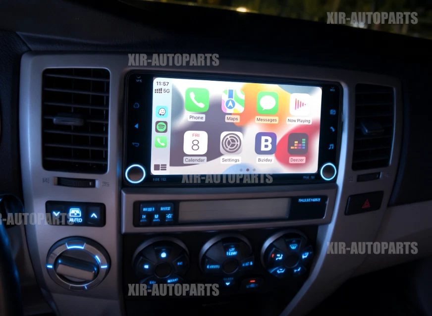 For Toyota 4Runner 2003-09 7" Car Stereo Radio Apple CarPlay Android 14 GPS Navi - Image 2 of 4