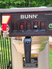 Bunn CWTF-APS DV Automatic Coffee Airpot Brewer w Hot Water Faucet DUAL VOLATAGE