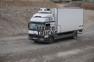 LKW Foto Mercedes-Benz Atego 1823 Kühltransporter Schweiz weiß #w3gn