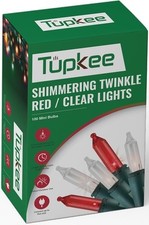 Christmas Random Shimmering Twinkle Lights - 12 of 100 Lights Twinkle  ...