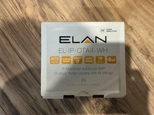 Elan EL-IP-OTA4-WH IP PoE Turret Surveillance Camera
