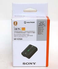SONY NP-FZ100 Z-Series Infolithium Rechargeable Battery - NEW - Genuine