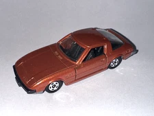 Mazda Savanna RX-7  Die-Cast Car #50 Tomica Tomy 1979 made in Japan Bronze/Black
